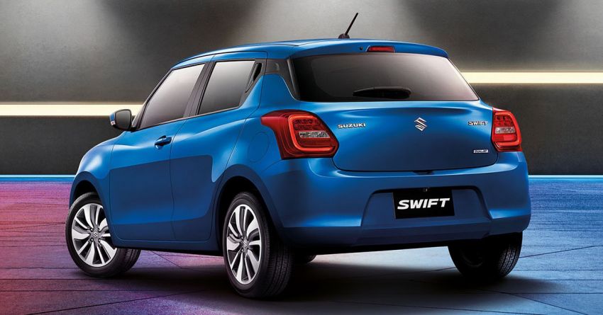 Suzuki Swift facelift 2021 ra mắt tại Thái Lan