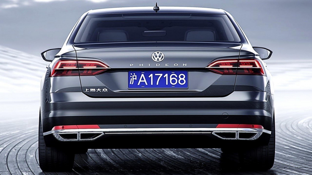 Đuôi xe Volkswagen Phideon