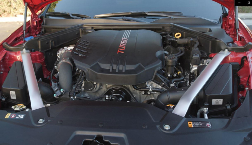 Động cơ xe Kia Stinger 2022