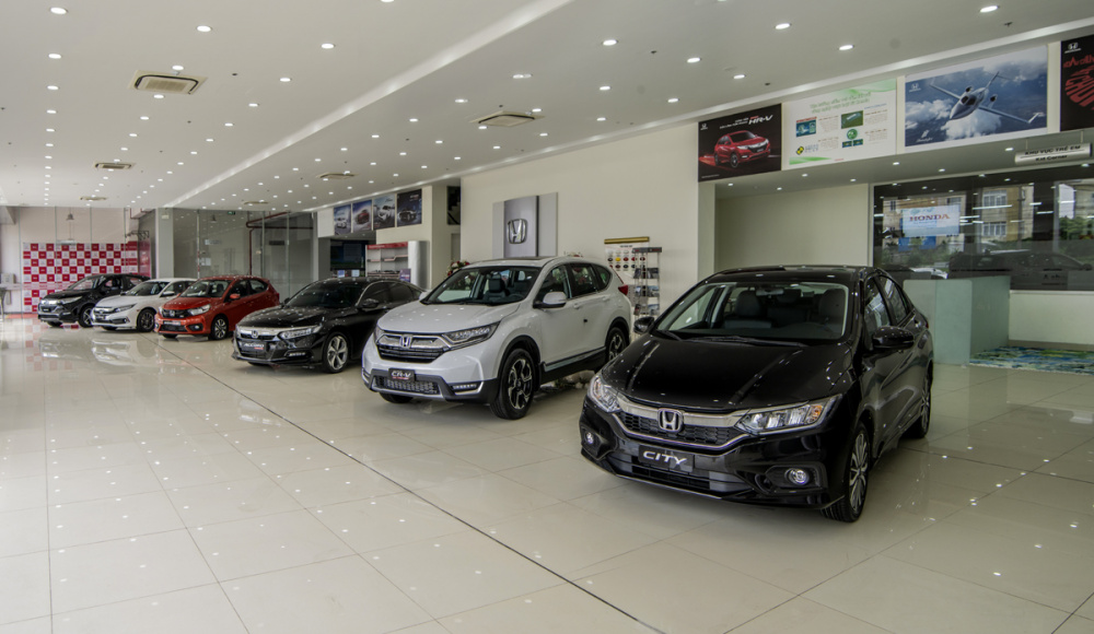 Mô hình Đại lý Ô tô Honda đạt tiêu chuẩn 5S