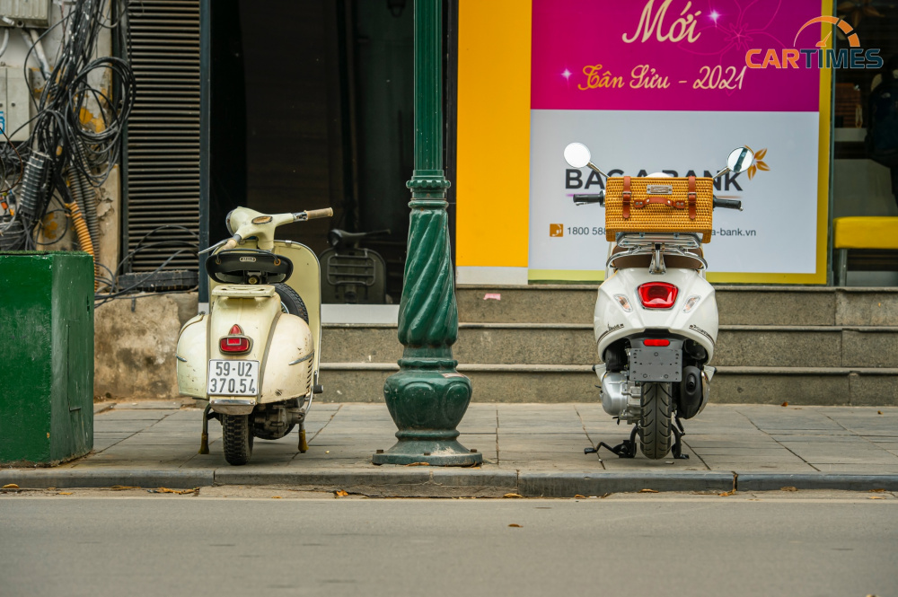 Đuôi xe Vespa PicNic
