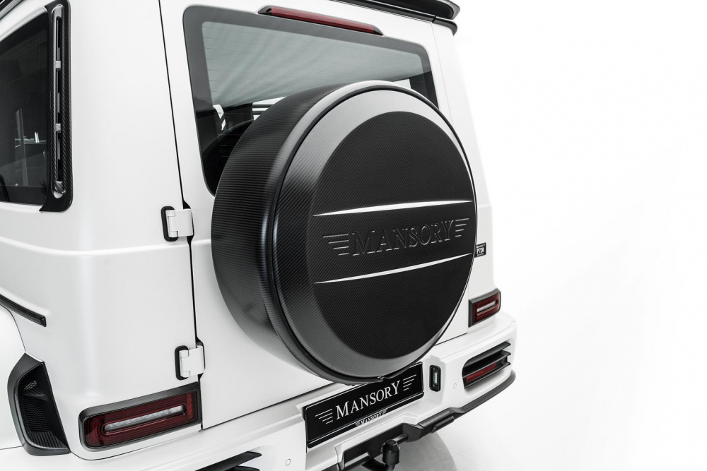 Hộp đựng lốp dự phòng của xe Mercedes-Benz G-Class Mansory Viva Edition