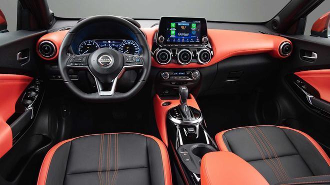 Nội thất xe Nissan Juke