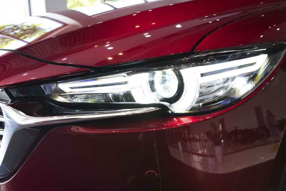 Hệ thống đèn trên Mazda CX-8 chưa thực  sự ưng ý