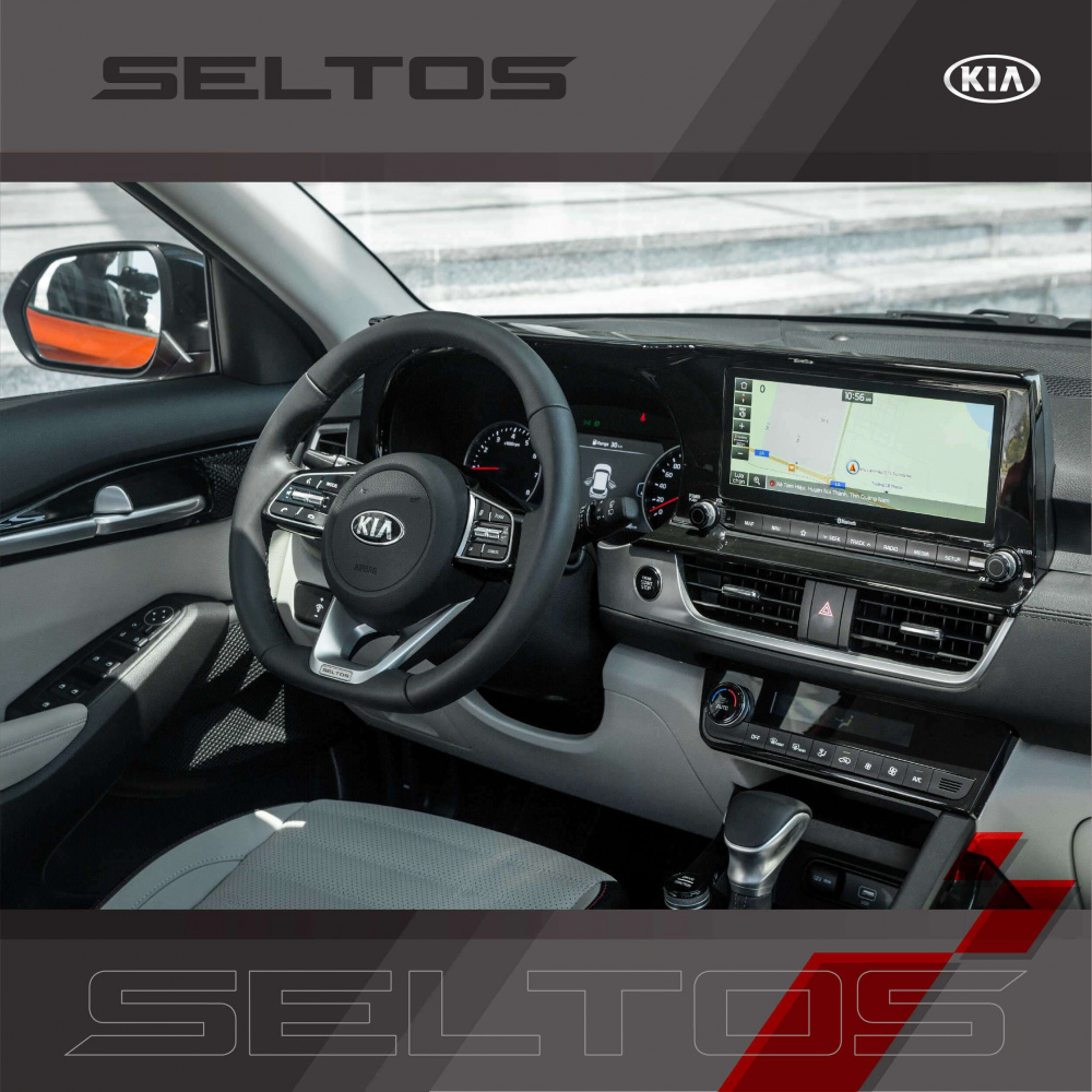 Hệ thống điều hoà chính là điểm mới của Kia Seltos 1.6 Premium