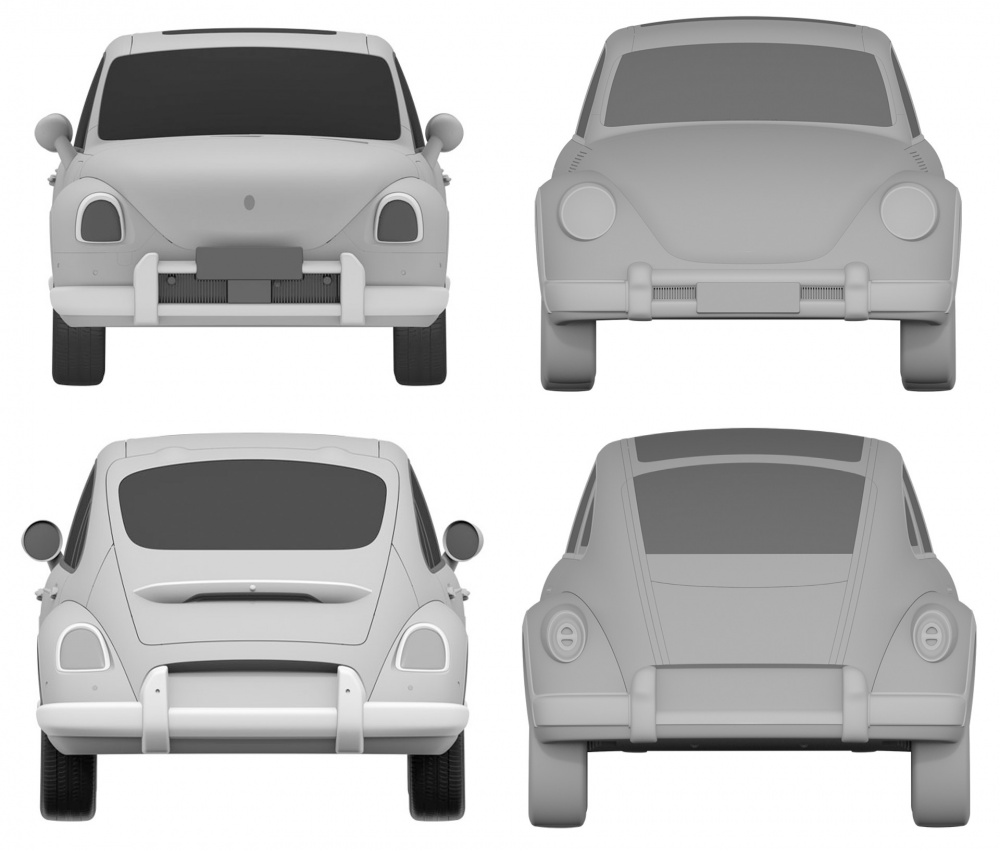 So sánh thiết kế của Volkswagen Beetle và ORA Punk Cat