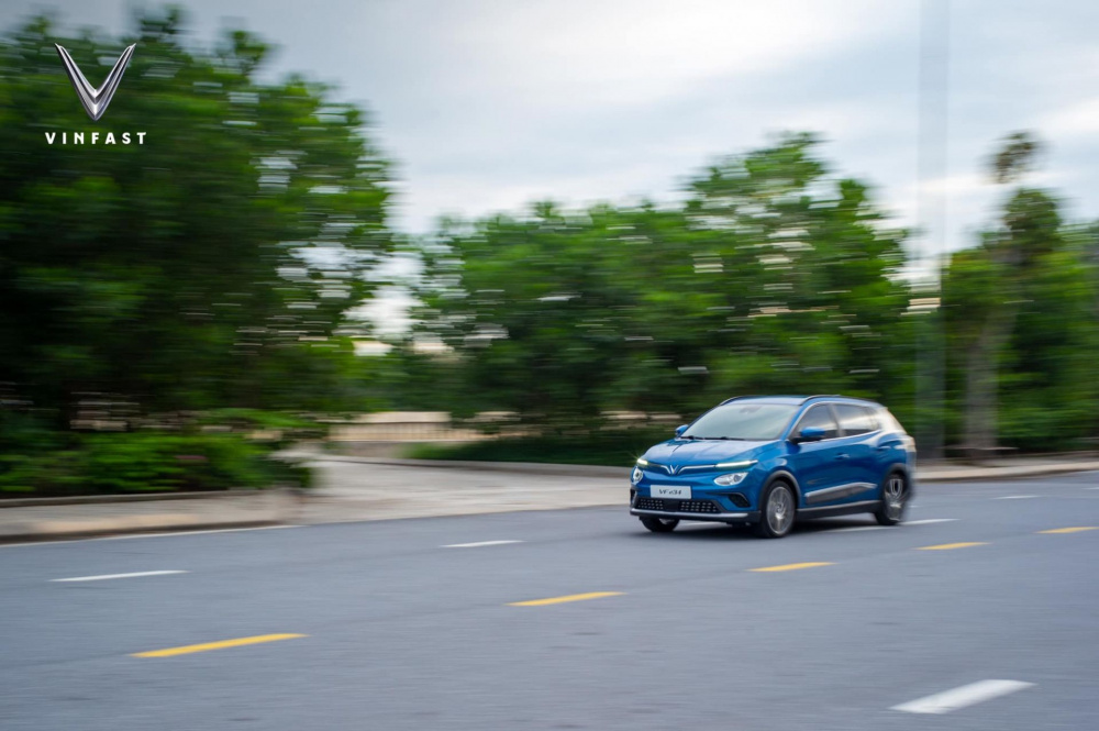   Mẫu xe VinFast VF e34 thực tế