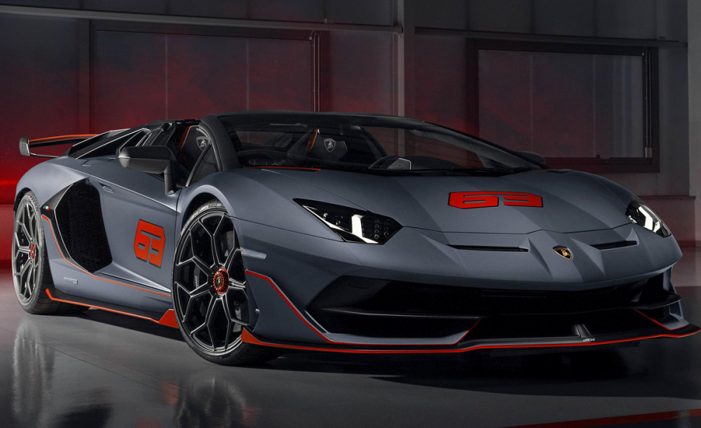 Mẫu xe Lamborghini Aventador SVJ 63 Roadster