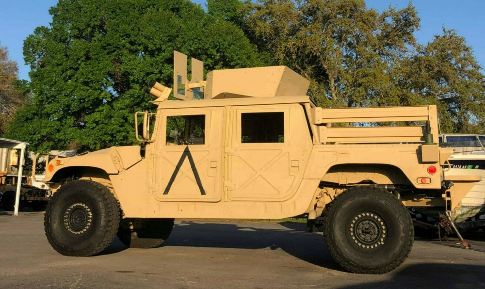 Humvee của lính Mỹ triển khai tại Afganistan