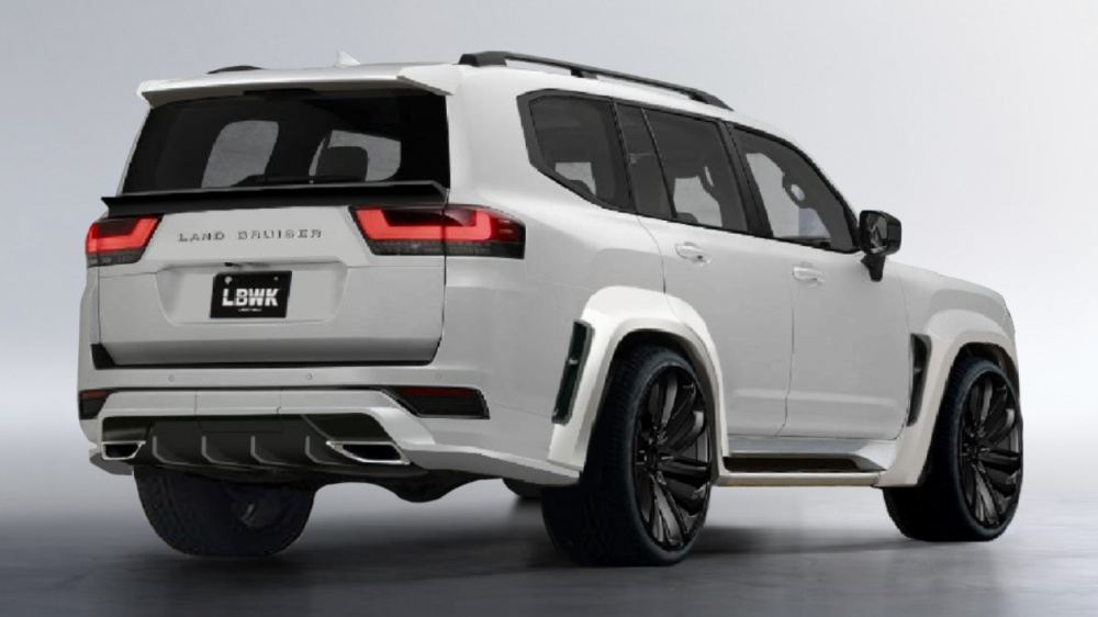 Bản độ Liberty Walk dành cho mẫu xe Toyota Land Cruiser 300 2022