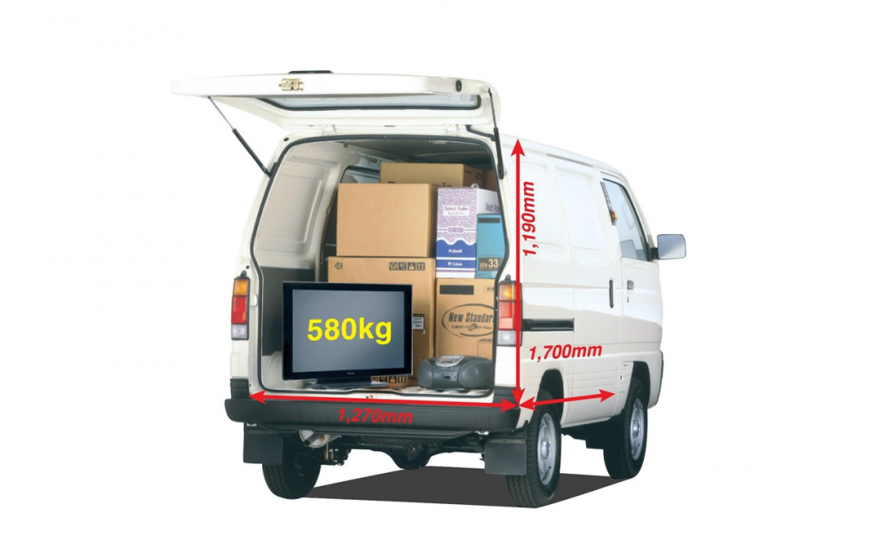 Mẫu xe tải nhẹ của Suzuki được kiểm chứng về độ bền vượt trội, phù hợp với nhiều điều kiện đường xá