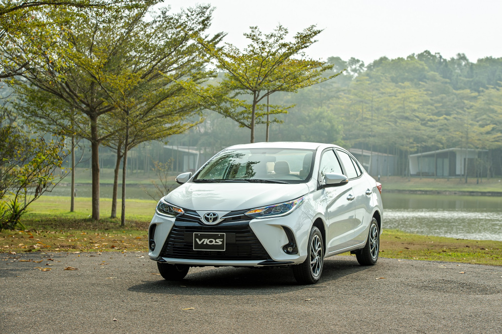 Vios vẫn là mẫu xe bán chạy nhất trong năm 2021 của Toyota Việt Nam