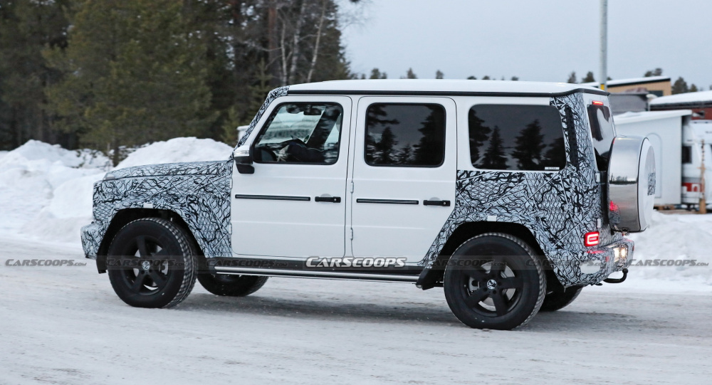 Thân xe Mercedes-Benz G-Class mới