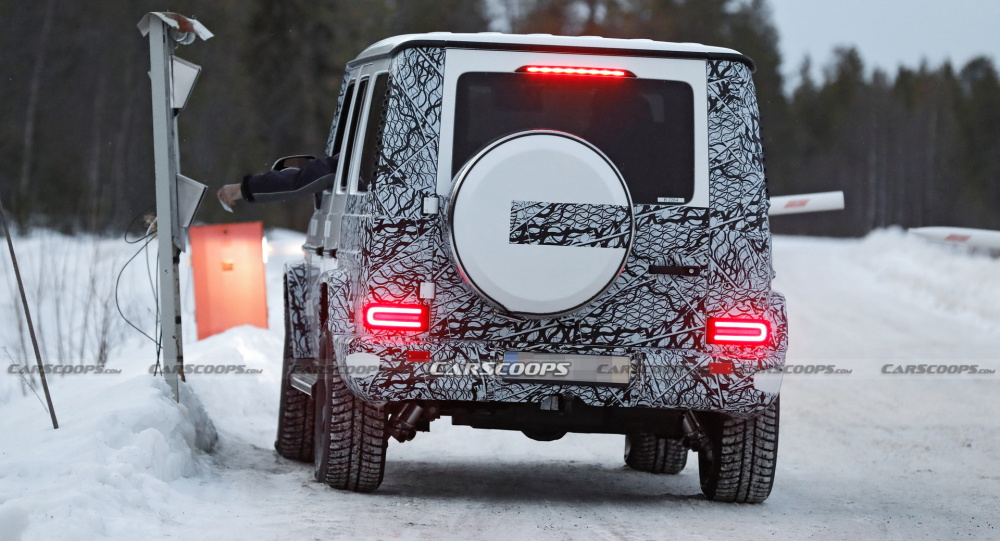 Đuôi xe Mercedes-Benz G-Class mới