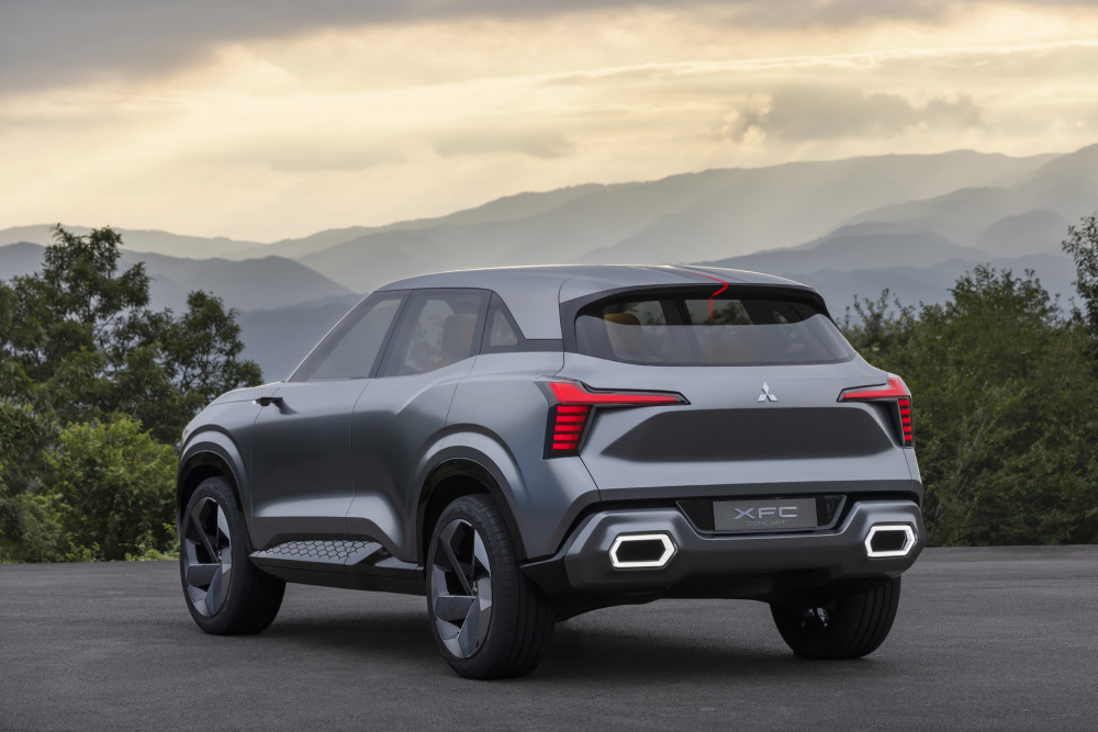 Đuôi xe Mitsubishi XFC Concept 