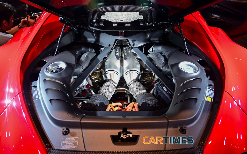Động cơ Ferari 296 GTB