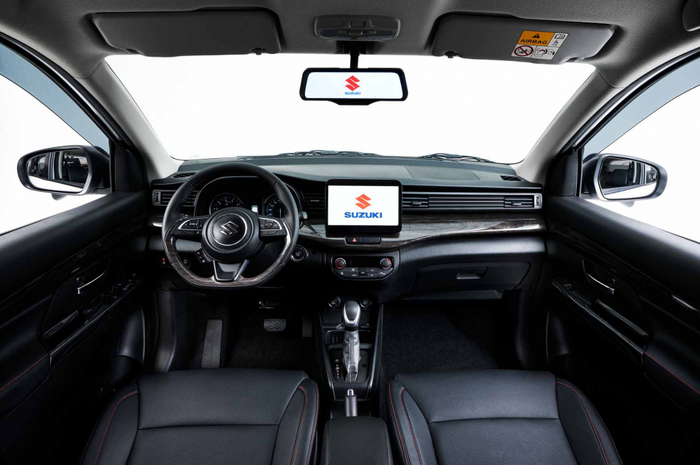 Hàng ghế trước của xe Suzuzki Ertiga Hybrid