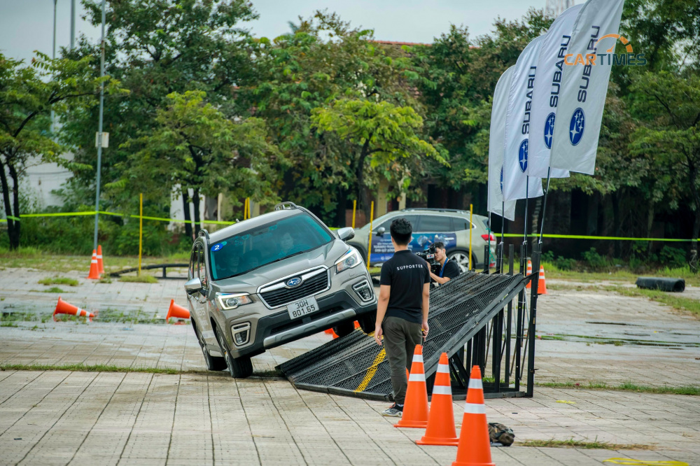 Trải nghiệm đường thử an toàn của Subaru