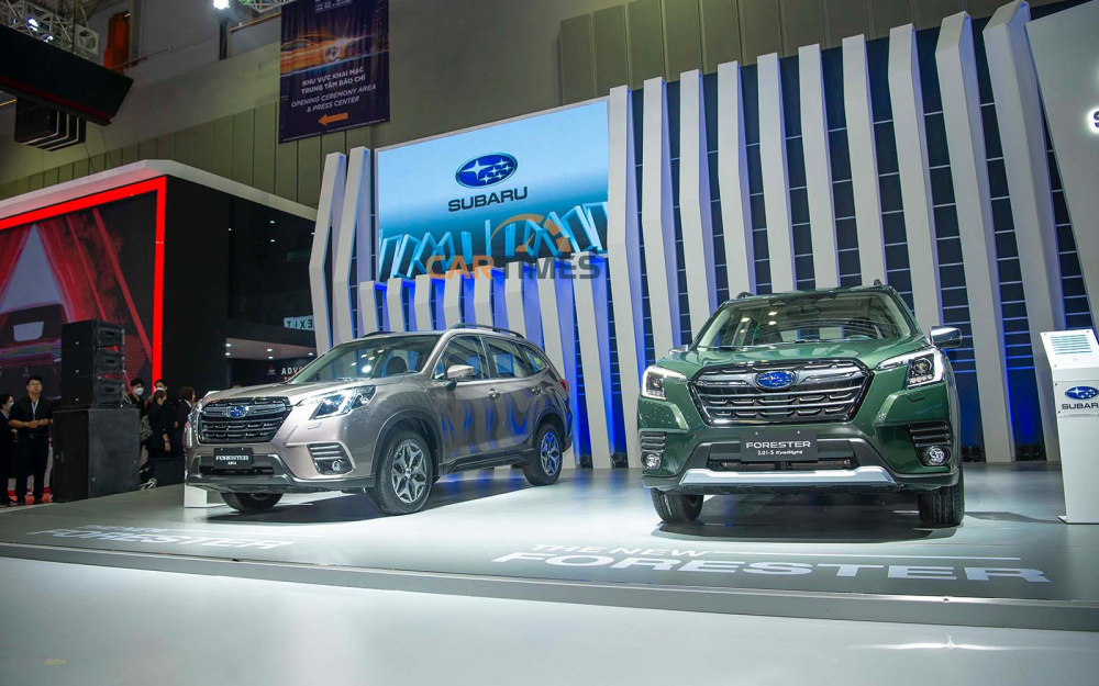 Forester 2023 mẫu xe ăn khách của Subaru sẽ ra mắt tại Triển lãm