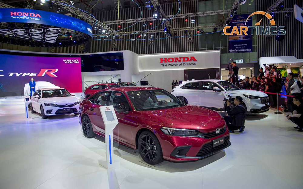 Các mẫu xe ô tô của Honda tại VMS 2022