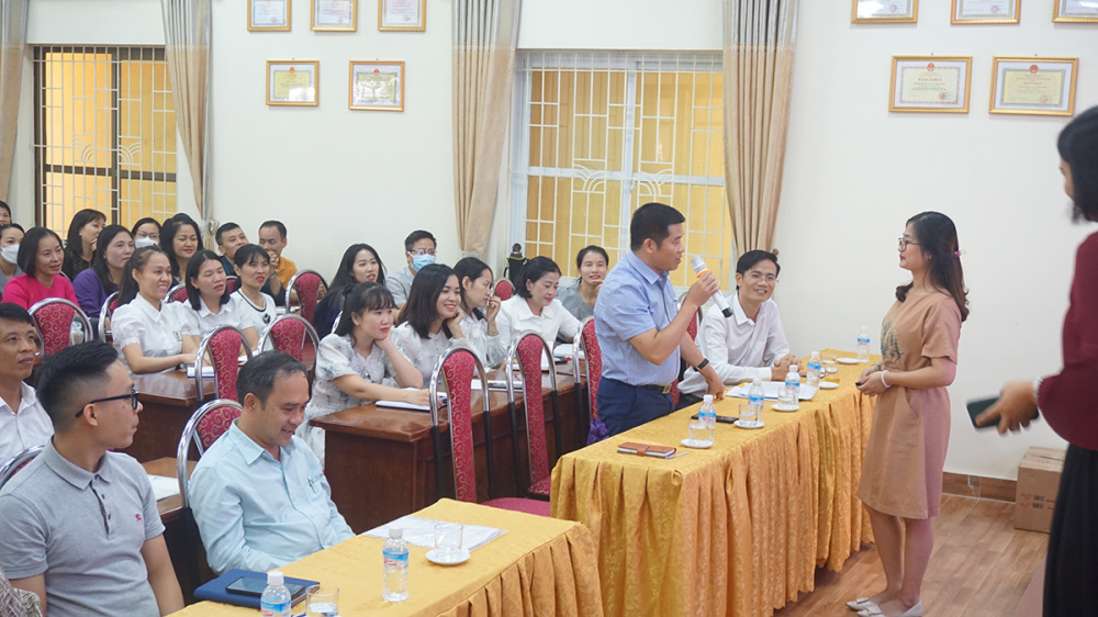 Ban tổ chức giải đáp thắc mắc của Đại diện Sở Giáo dục và Đào tạo Thành phố Hải Phòng