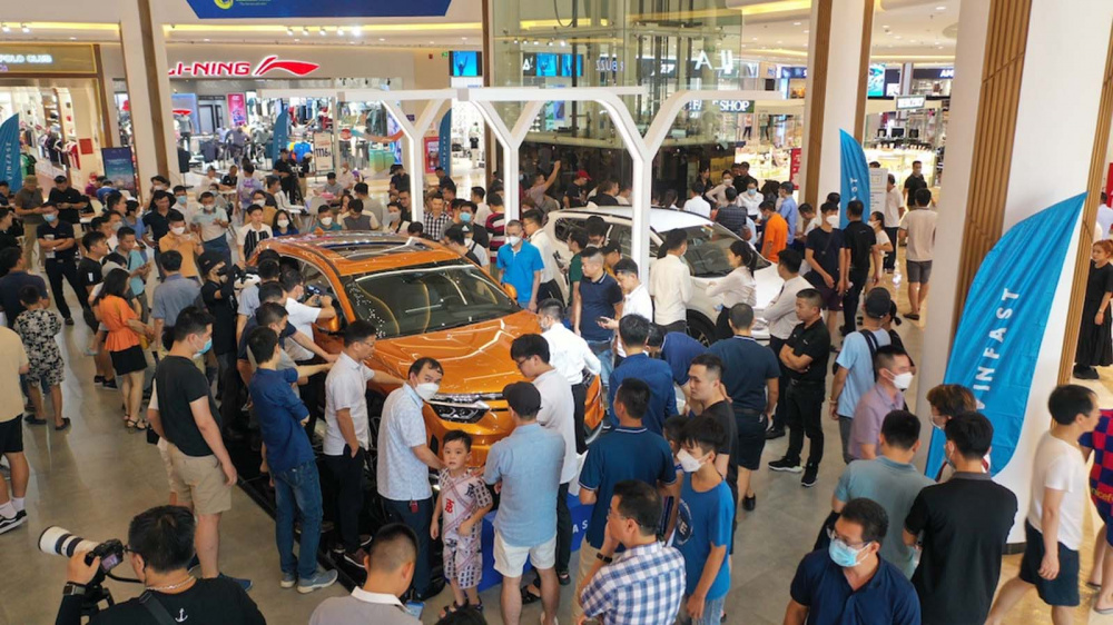 VinFast VF 8 đã thu hút hàng nghìn người lái thử trong các sự kiện do VinFast tổ chức