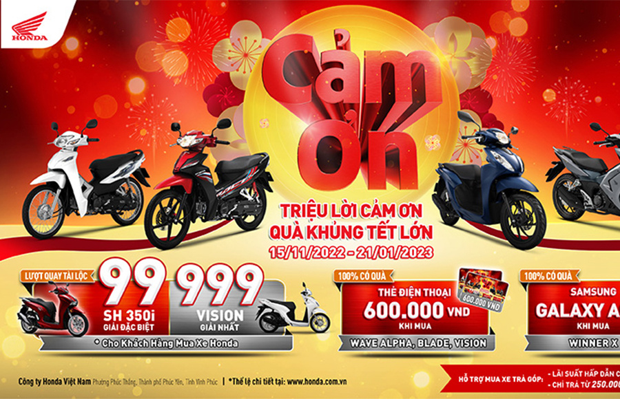 Khuyến mại mua xe Honda