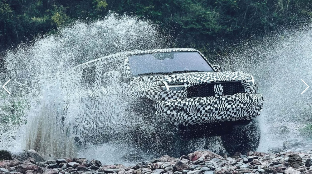 Mengshi M-Terrain có khả năng offroad với nhiều chi tiết độ riêng