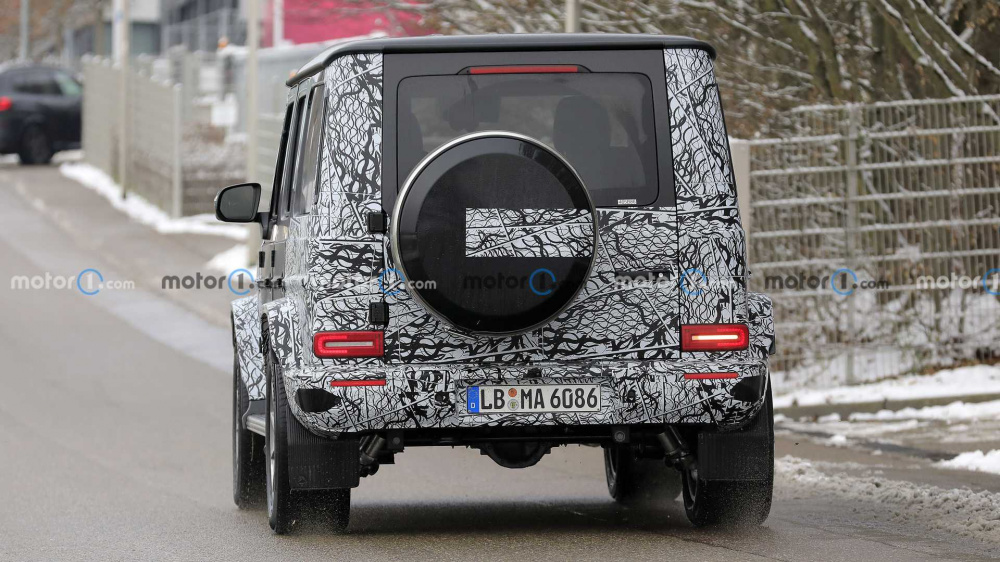 Thiết kế đuôi xe Mercedes-Benz G-Class