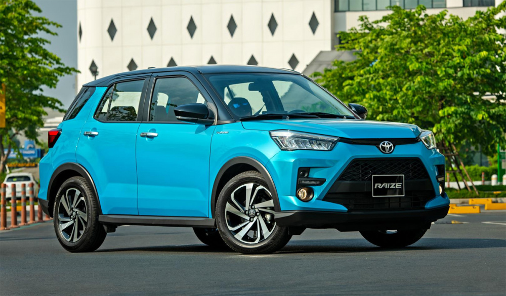 mẫu xe Raize
