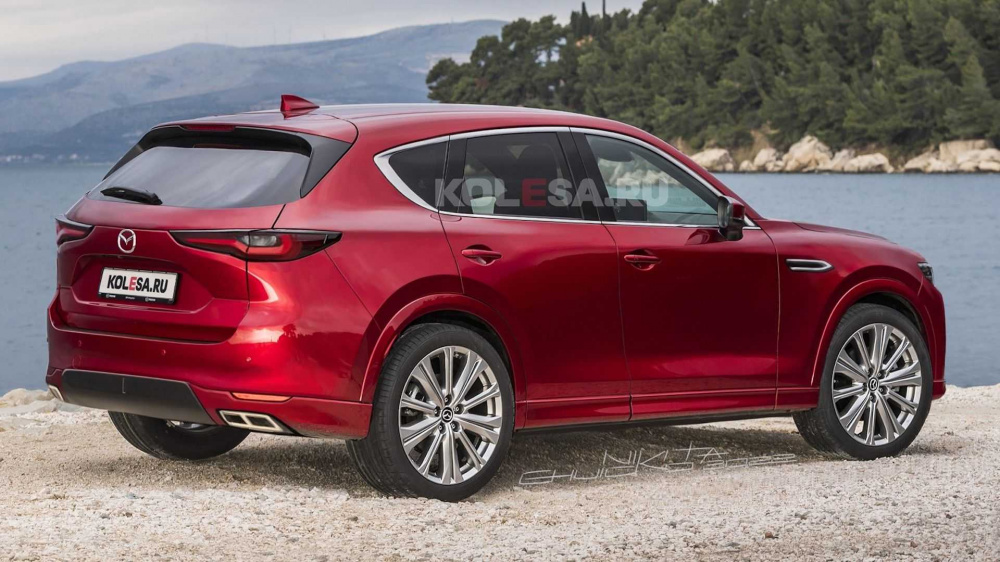 Bản dựng Mazda CX-60 