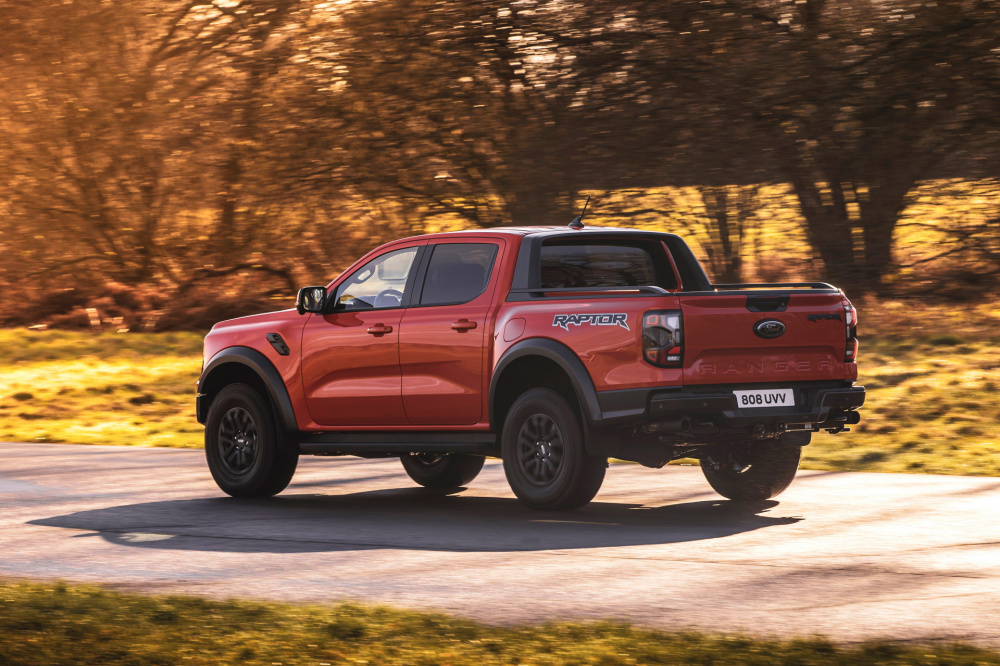 Đuôi xe Ford Ranger Raptor 2023