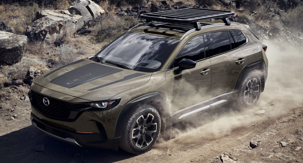 Thiết kế Mazda CX-50 mang hướng off-road