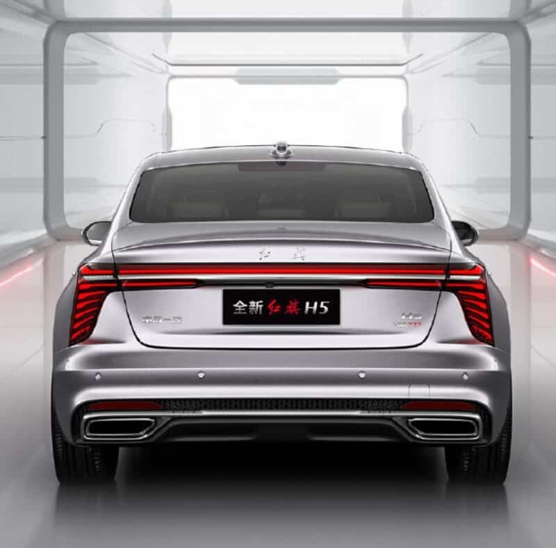 Đuôi xe Hongqi H5