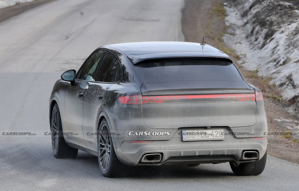 Đuôi xe Porsche Cayenne 2023
