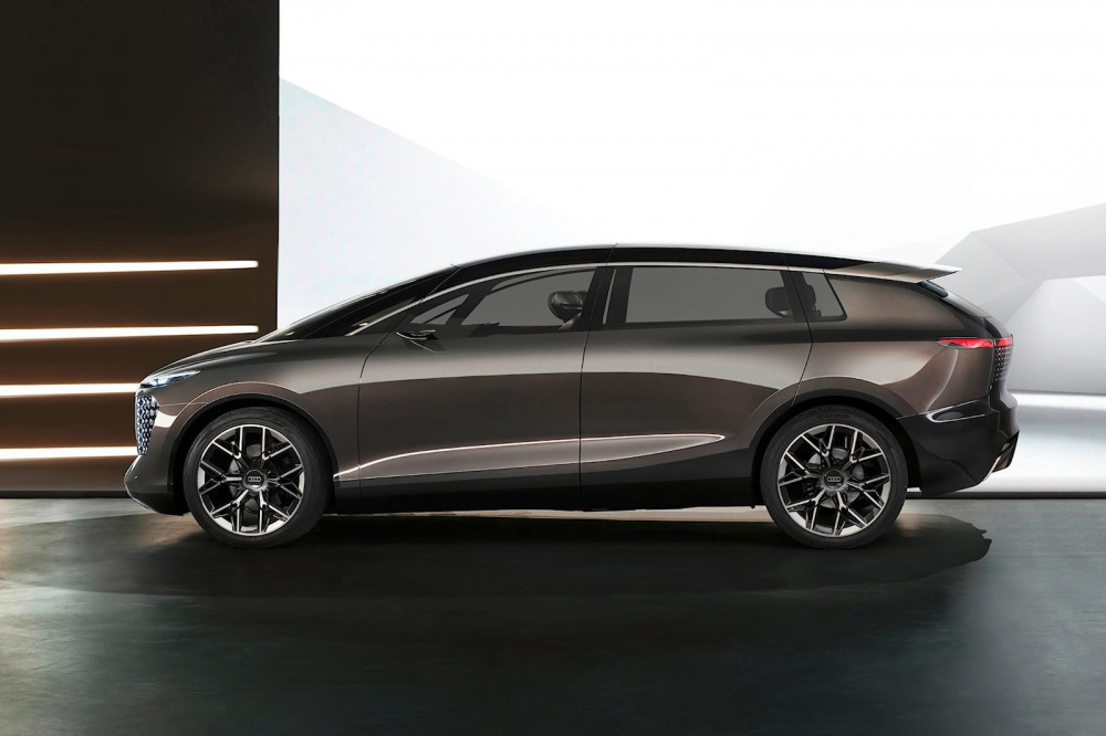 Thân xe Audi Urbansphere concept 