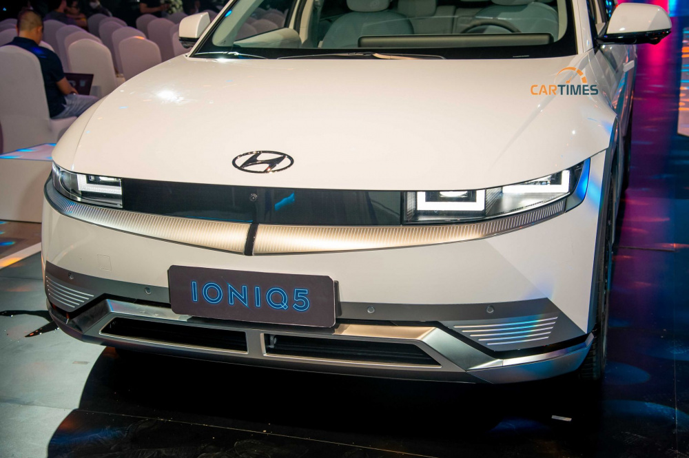 Thiết kế đầu xe Hyundai Ioniq5
