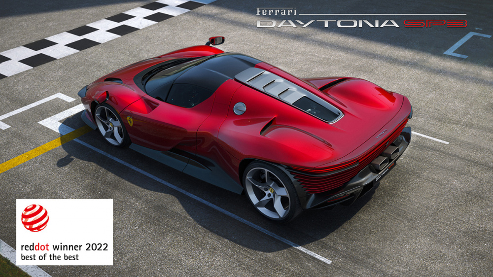 Ferrari Daytona SP3 đã nhận danh hiệu Red Dot