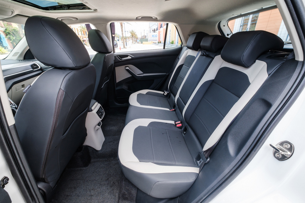 Hàng ghế sau xe Tiguan T-Cross