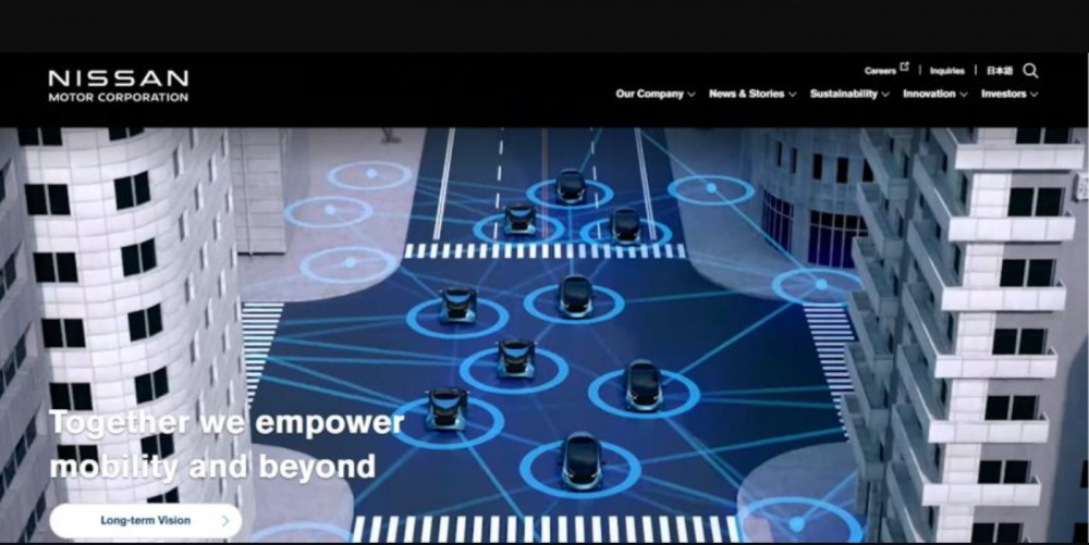 Nissan giới thiệu trang web toàn cầu