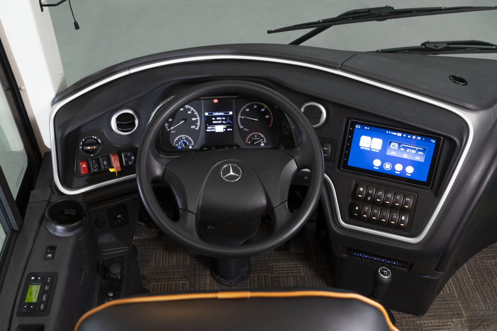 Cabin xe bus Mercedes-Benz do Thaco Auto phát triển