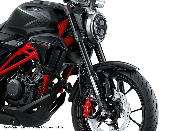 Thiết kế đầu xe Honda CB150R
