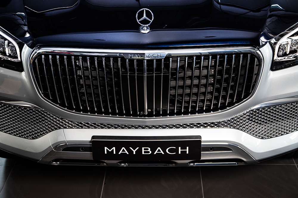 Mặt lưới tản nhiệt ấn tượng của Mercedes-Maybach GLS 600 Edition 100