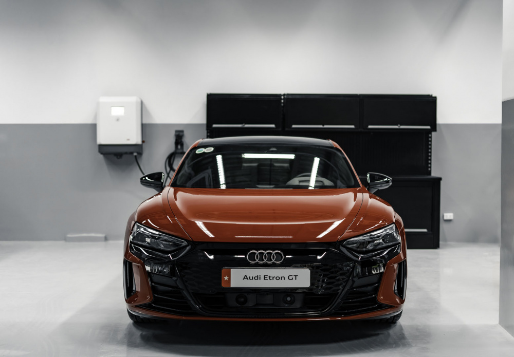 Thiết kế đầu xe Audi e-tron