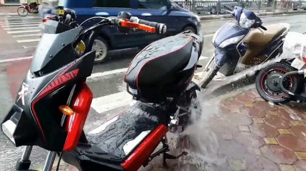 rửa xe điện
