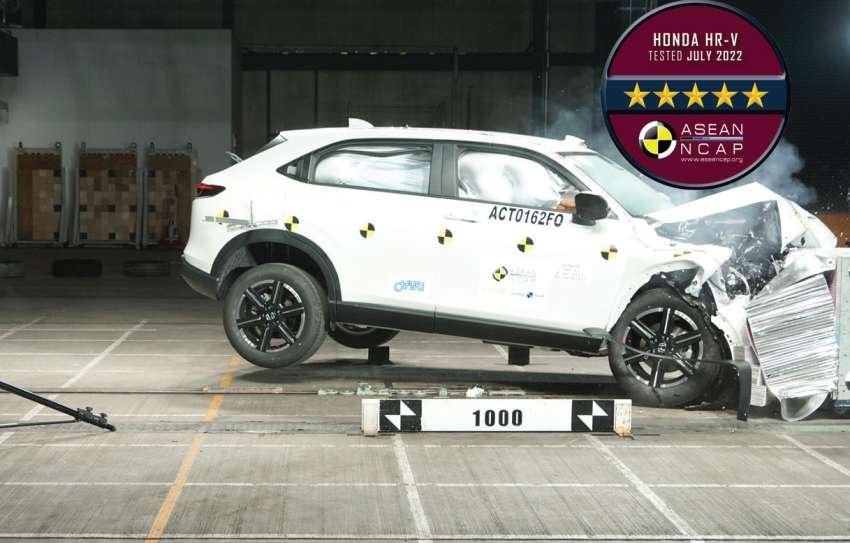 Honda HR-V và BR-V 2022 đạt an toàn 5 sao ASEAN NCAP