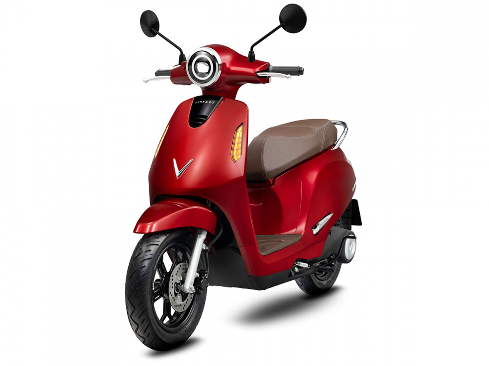 Mẫu xe VinFast Evo 200 màu đỏ