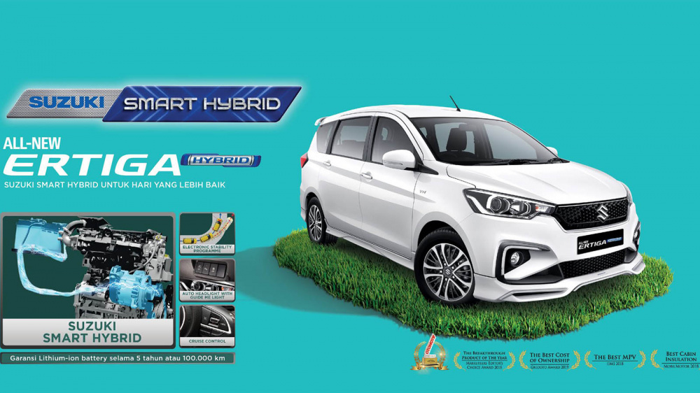 Hình ảnh Suzuki Ertiga Hybrid sắp ra mắt