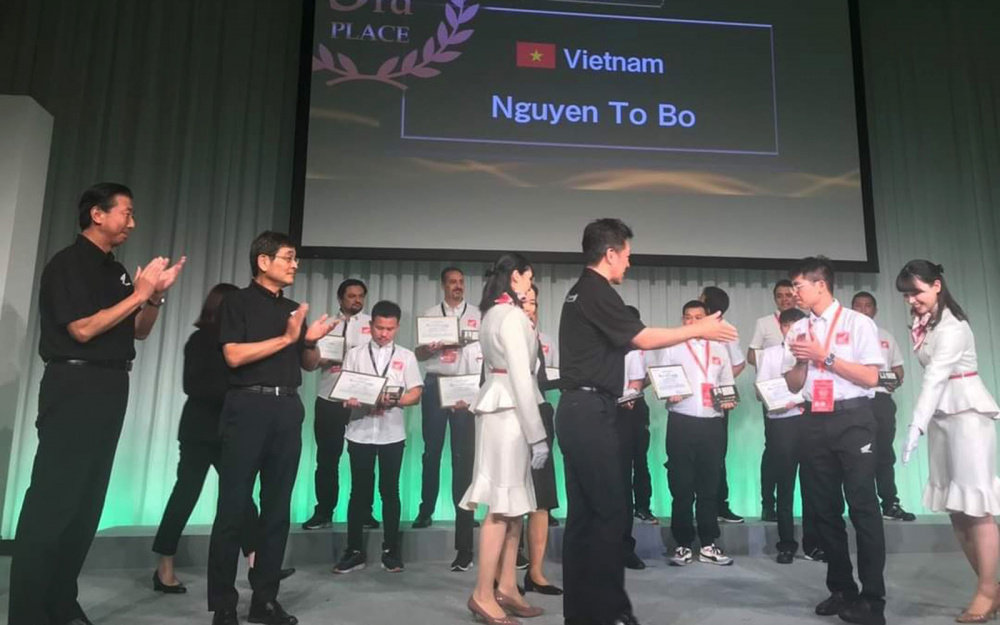 Đoàn Việt Nam giành Giải 3 chung cuộc