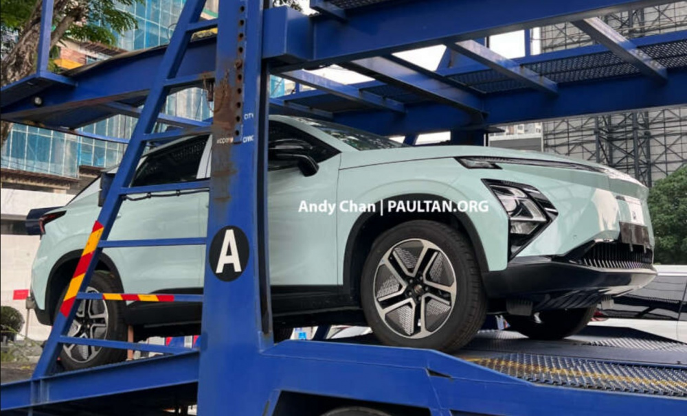 Chery Omoda 5 EV phát hiện tại Malaysia